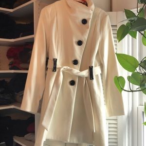 White Steve Madden Coat